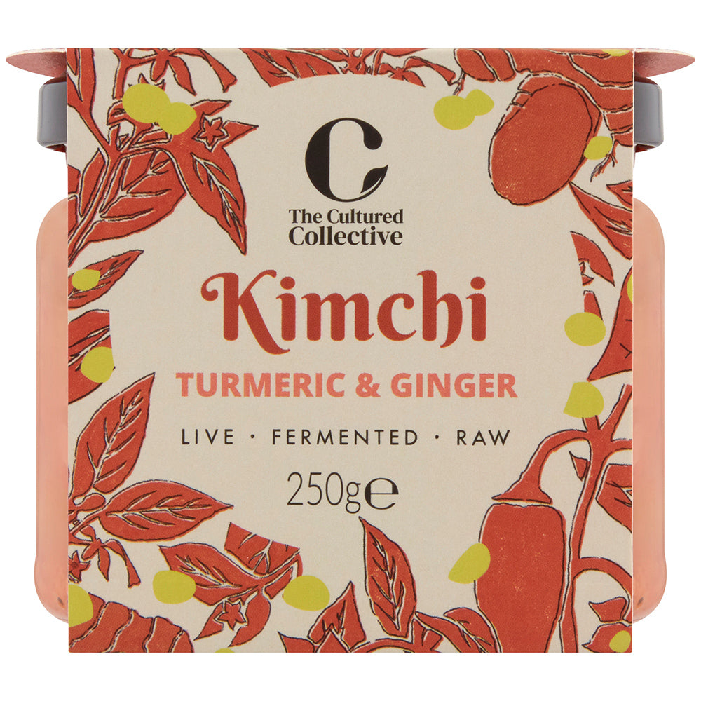 The Cultured Collective, Fermented Foods, Turmeric & Ginger Kimchi 